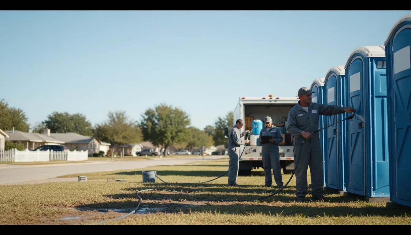 Long-Term Portable Toilet Rental in Cunningham, TN near me